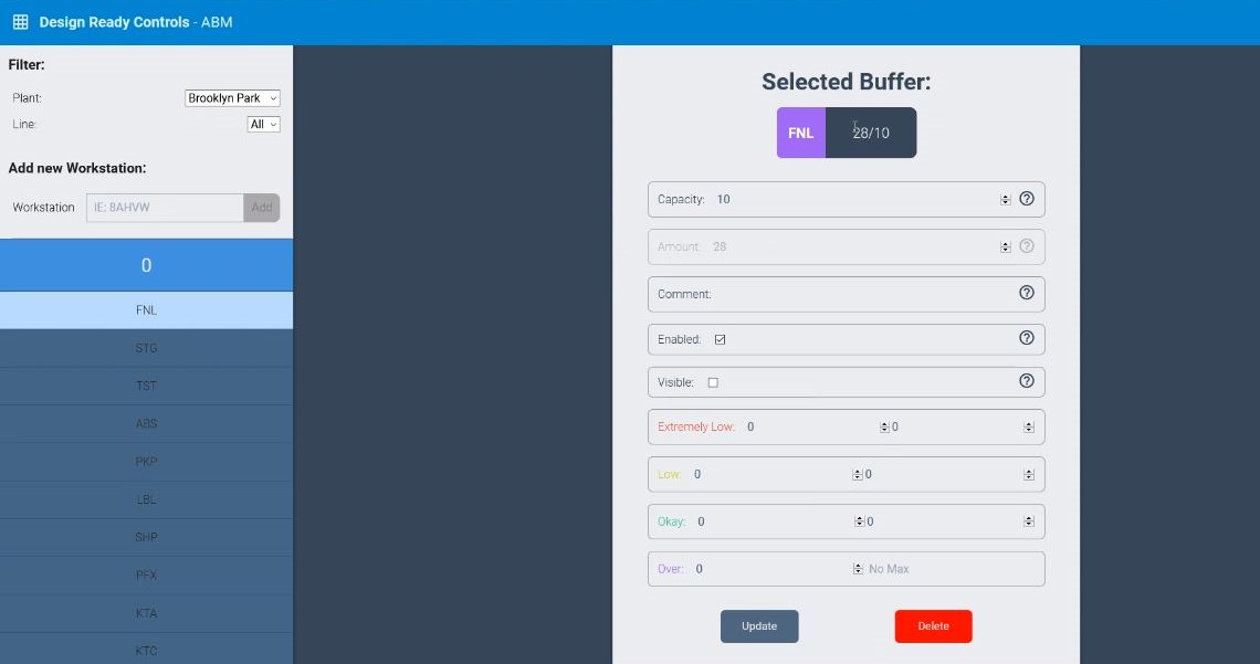 Buffer Monitor Tool at Design Ready Controls - Design Ready Controls